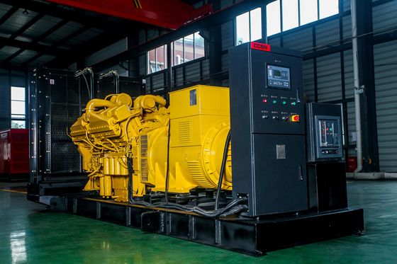 बिजली उत्पादन 800KW-1500KW निर्माण परियोजनाओं के लिए गैसोलीन संचालित जनरेटर