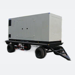 उच्च प्रदर्शन आवश्यकताओं के लिए 100KW पावर आउटपुट ट्रेलर जनरेटर सेट