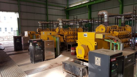 3500KW हाइब्रिड इंजन औद्योगिक जनरेटर सेट 6000rpm