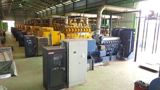 भारी शुल्क अनुप्रयोगों के लिए 3500 किलोवाट डीजल चालित जनरेटर 220V 380V 400V