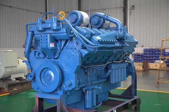1000-2000KW डीजल इंजन बिजली जनरेटर सेट 1500rpm