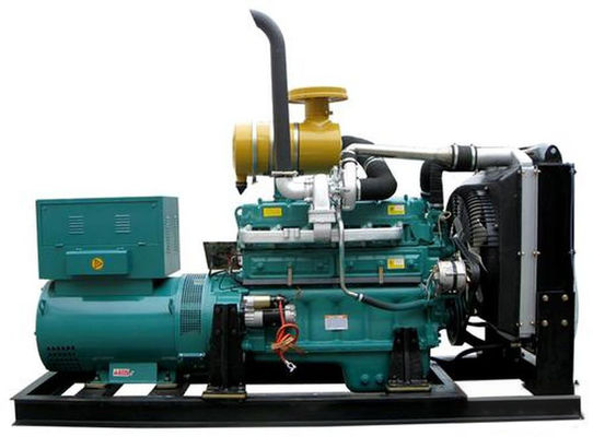 200L ईंधन टैंक मूक डीजल पावर जनरेटर 100kw सेट पानी ठंडा