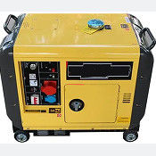 5kw-35kw डीजल इंजन साइलेंट जनरेटर सेट 720×492×655mm